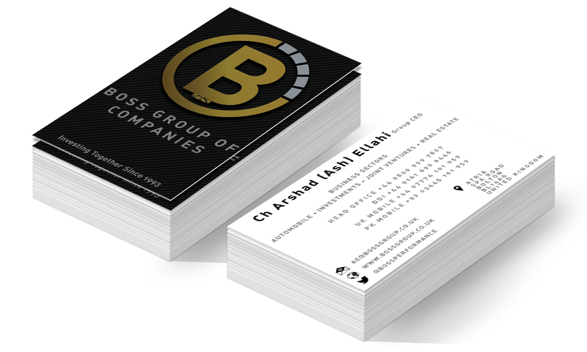 Boss Group Business Cards