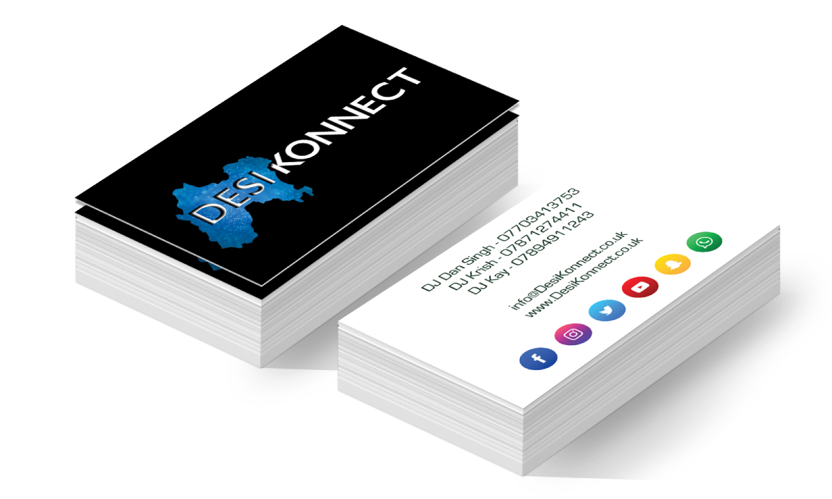 Desi Konnect Business Cards