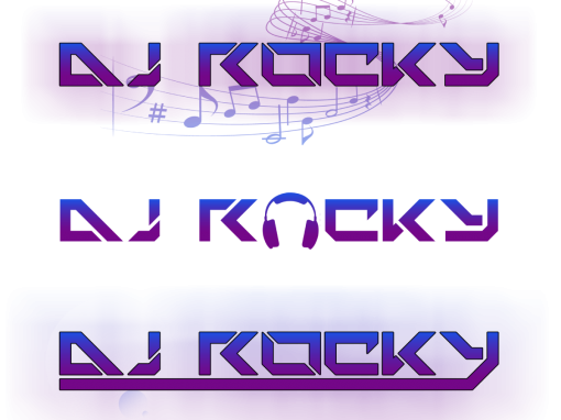 Dj Rockey Logo Concepts