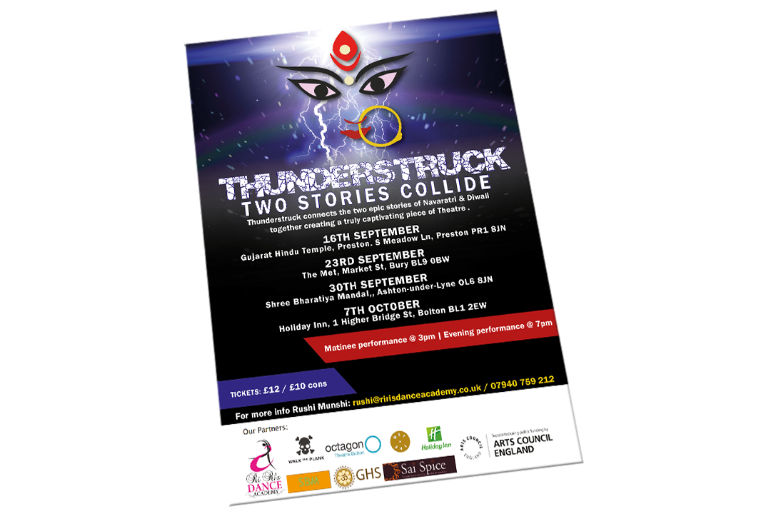 Thunderstruck A3 Poster