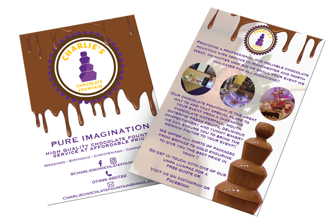 Charlie's Chocolate Flyer