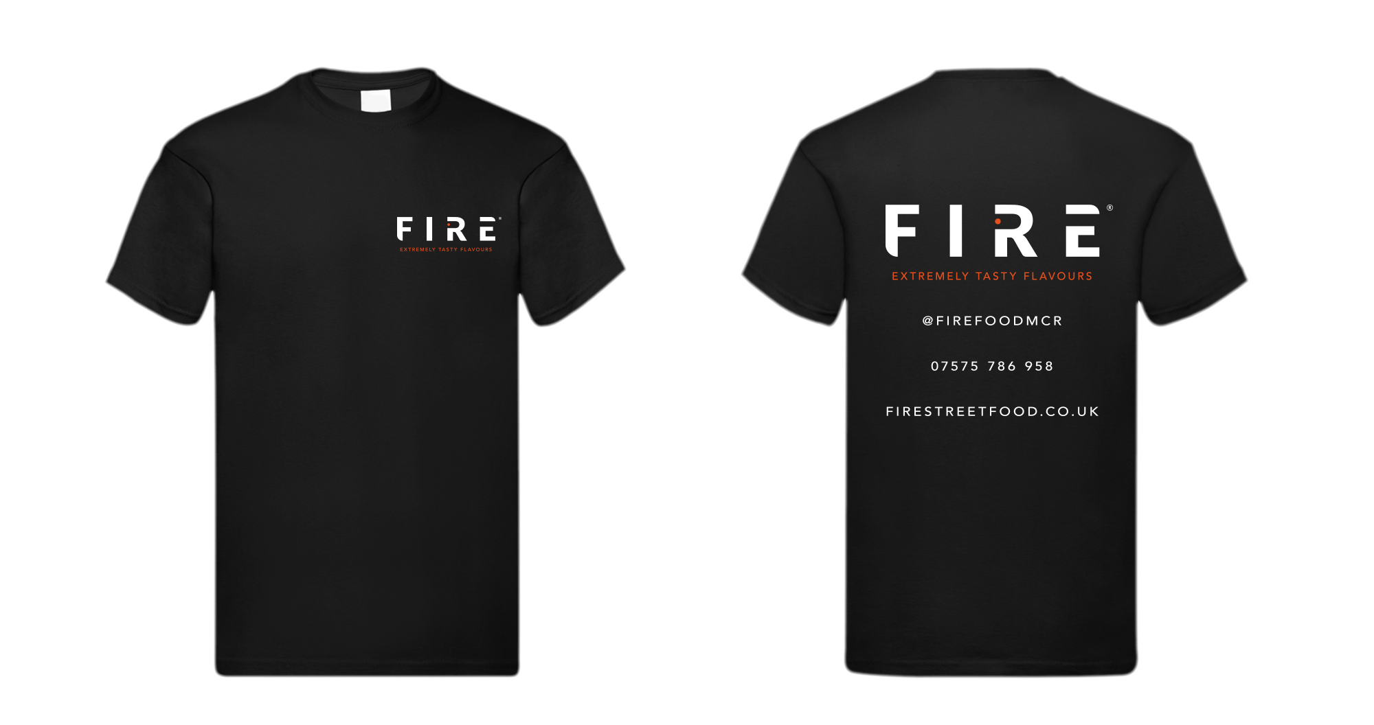 Fire Tee Black